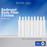 SEASEE Sediment Refill Filter - 3 Boxes (9Pcs)