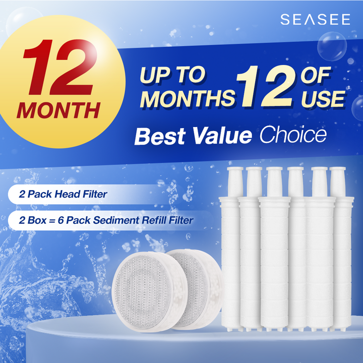SEASEE 12-Month Shower Refill Bundle
