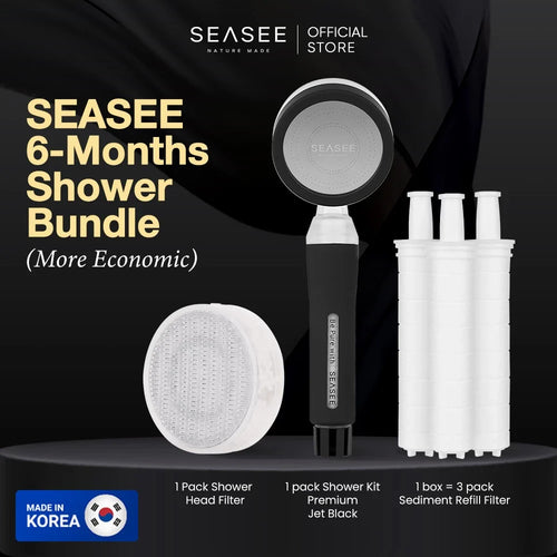 SEASEE 6-Month Premium Shower Bundle