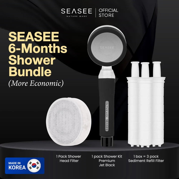 SEASEE 6-Month Premium Shower Bundle