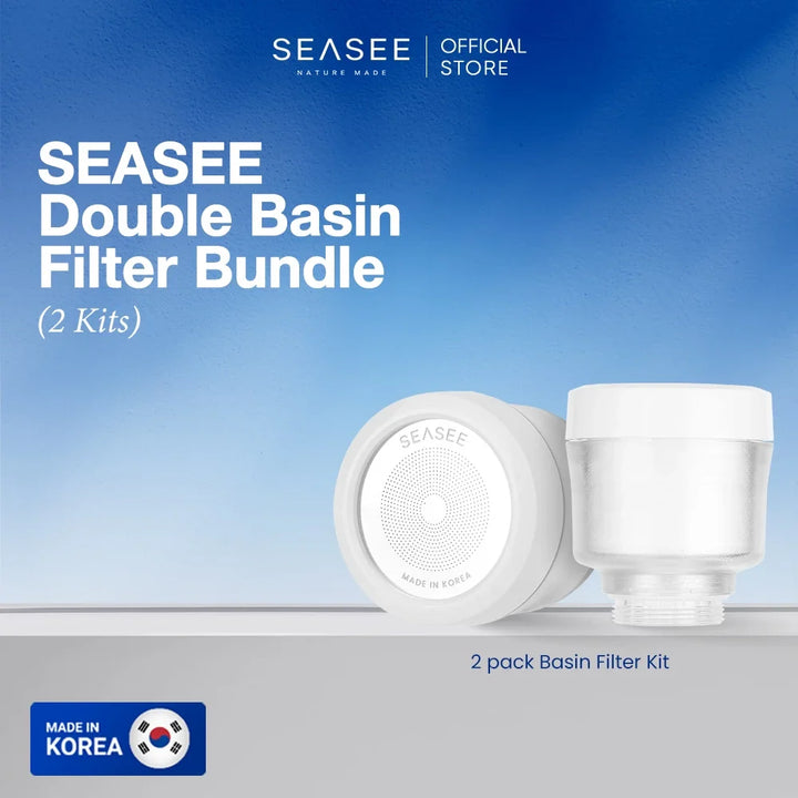 SEASEE Double Basin Filter Kit Bundle