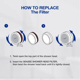 SEASEE Shower Head 5 Layer Refill Filter