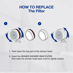 SEASEE Shower Head 5 Layer Refill Filter