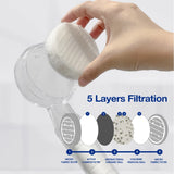 SEASEE Shower Head 5 Layer Refill Filter