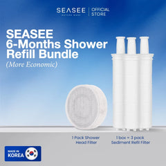 SEASEE 6-Month Shower Refill Bundle