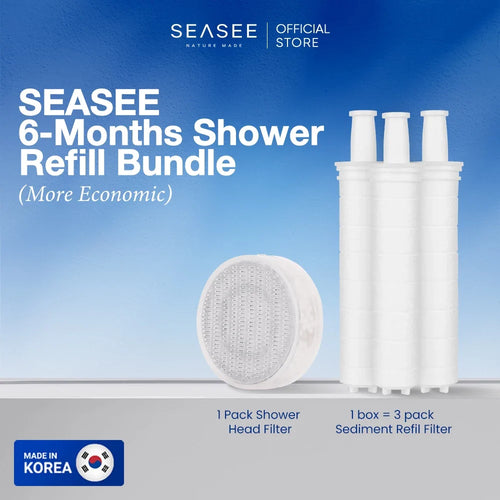 SEASEE 6-Month Shower Refill Bundle