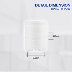 SEASEE Travel Purpose Filter Refill 3-Pack